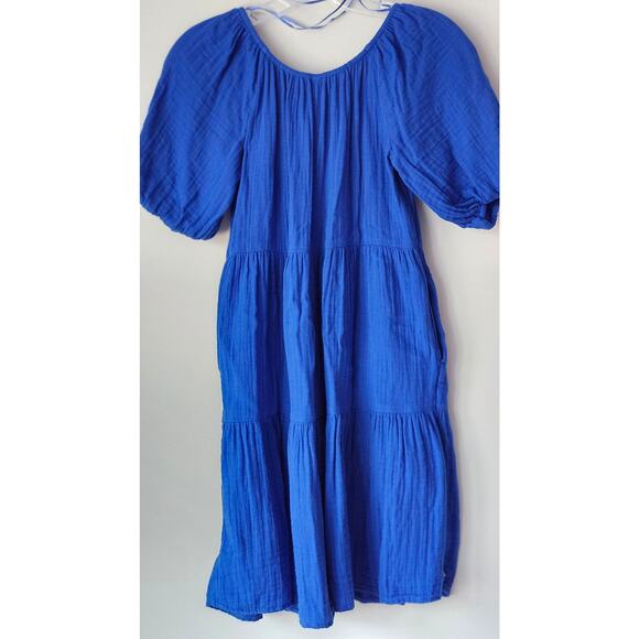Old Navy Royal Blue Cotton Dress Women's XS A0047 - Picture 3 of 4